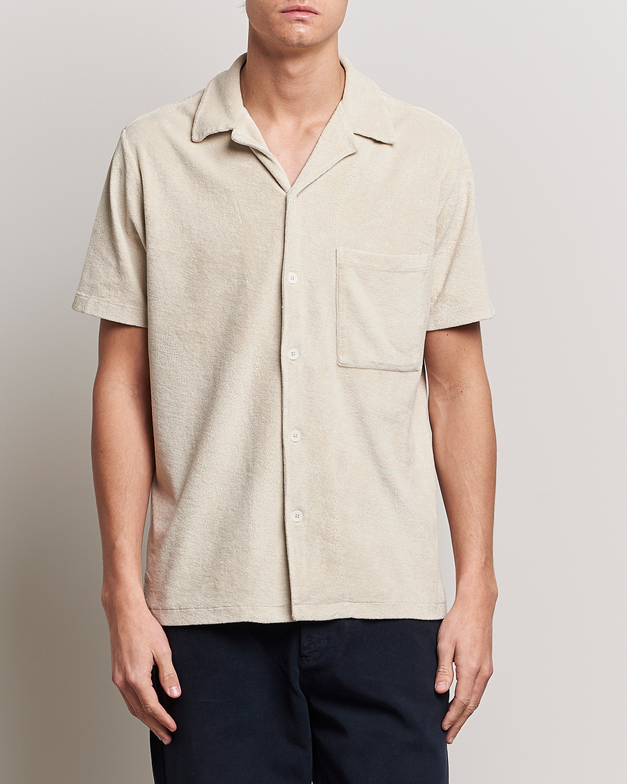 Men | The Terry Collection | A Day's March | Yamu Short Sleeve Terry Shirt Desert