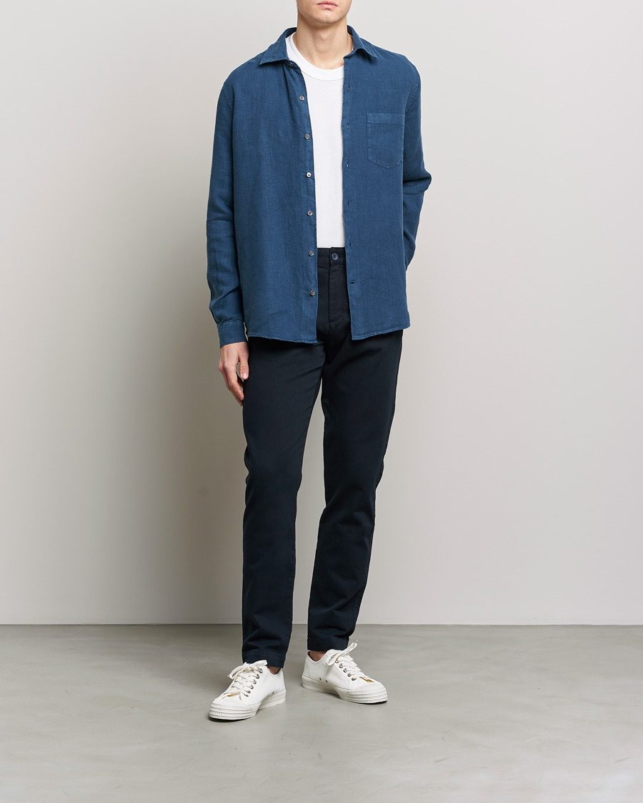 Men | Trousers | A Day's March | Sunnyvale Classic Chino Navy