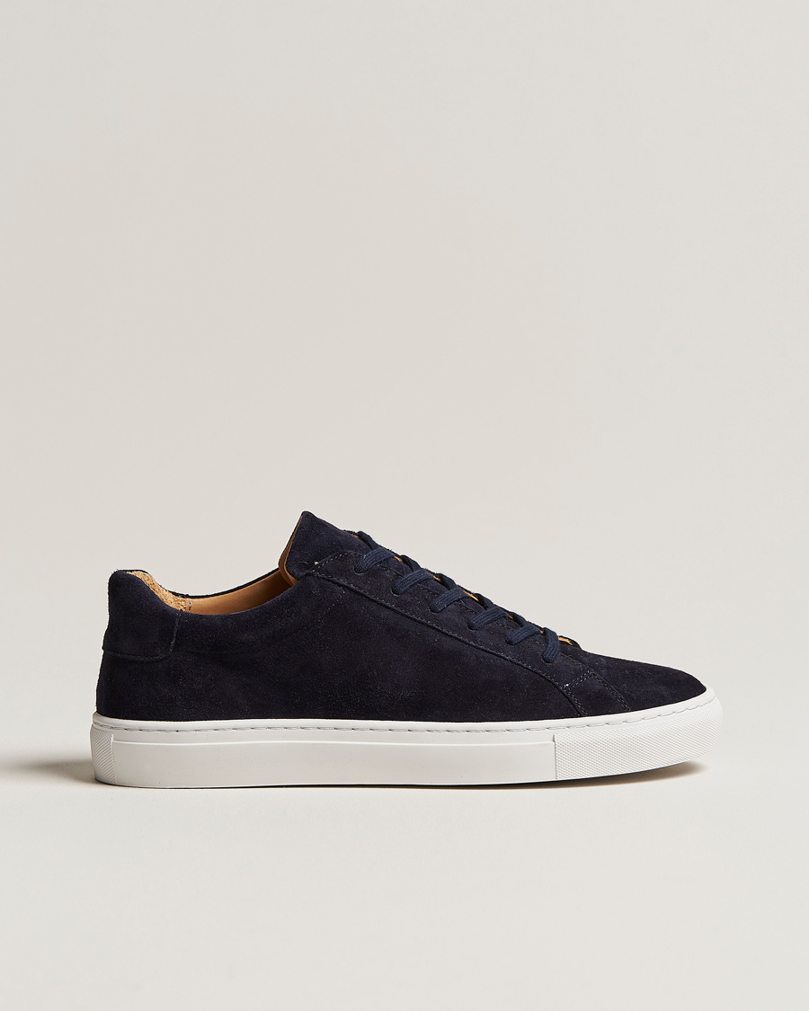 Men | A Day's March Marching Suede Sneaker Navy | A Day's March | Marching Suede Sneaker Navy