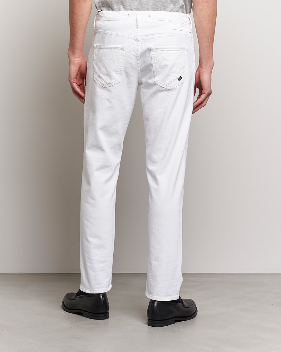 Men | Trousers | Incotex | Cotton Stretch 5-Pocket Pants White