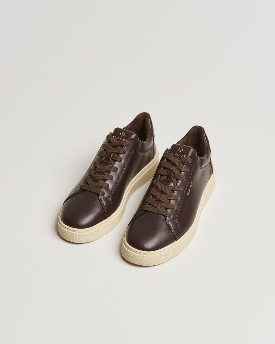 Men |  | GANT | Mc Julien Leather Sneaker Dark Brown