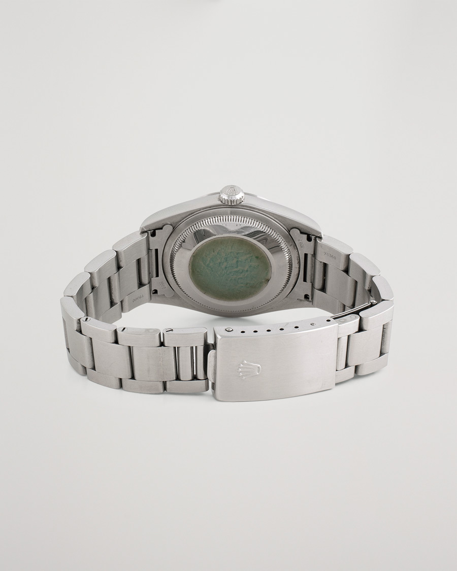 Men | Rolex Pre-Owned Datejust 16200 Oyster Perpetual Steel Silver | Rolex Pre-Owned | Datejust 16200 Oyster Perpetual Steel Silver