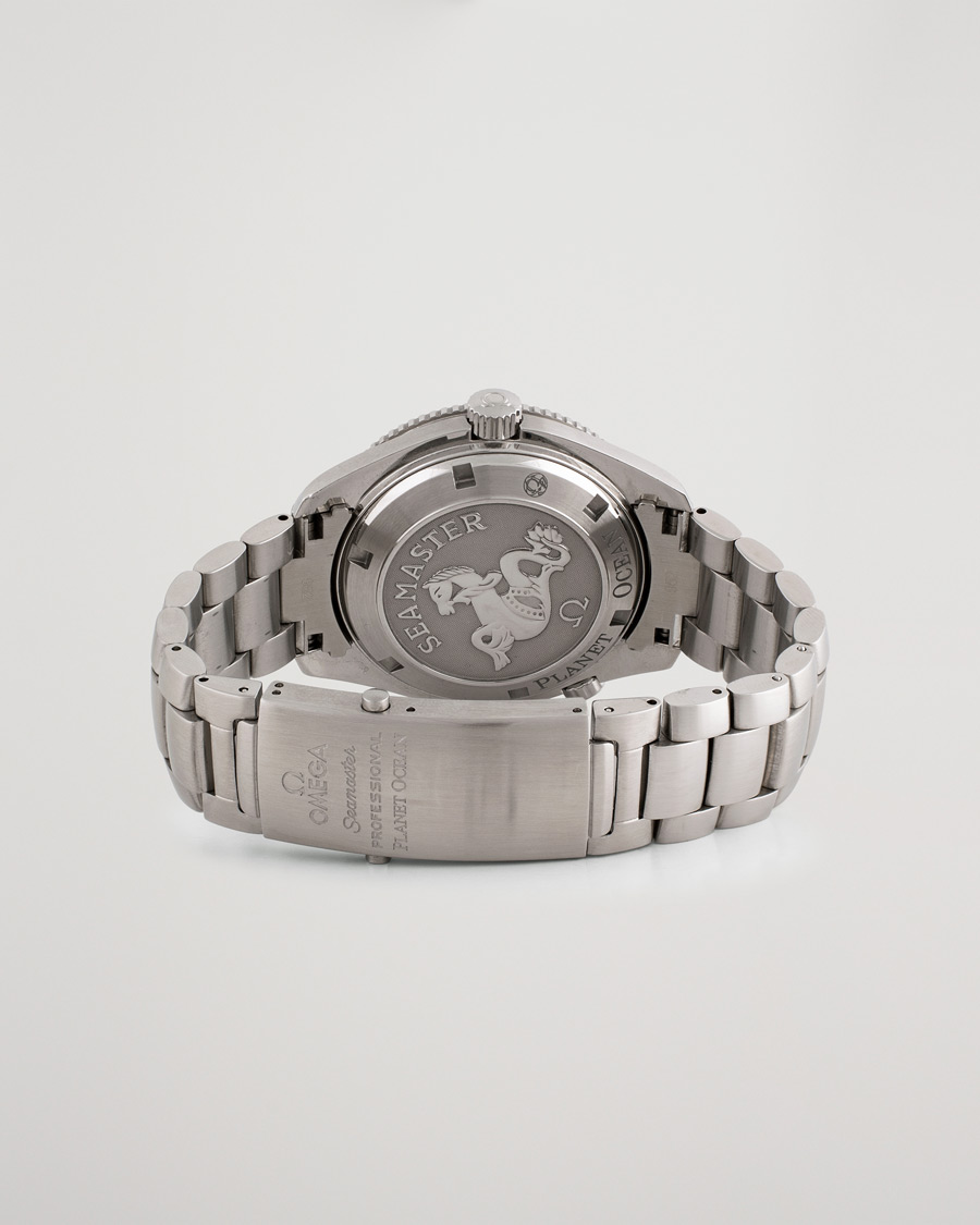 Men | Omega Pre-Owned Seamaster Planet Ocean 2201.50.00 Steel Black | Omega Pre-Owned | Seamaster Planet Ocean 2201.50.00 Steel Black