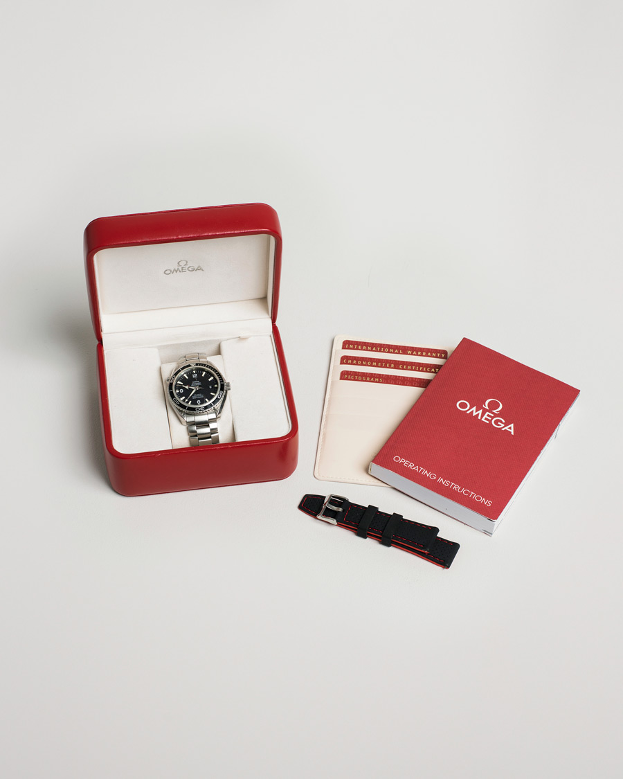 Men | Omega Pre-Owned Seamaster Planet Ocean 2200.50.00 Steel Black | Omega Pre-Owned | Seamaster Planet Ocean 2200.50.00 Steel Black