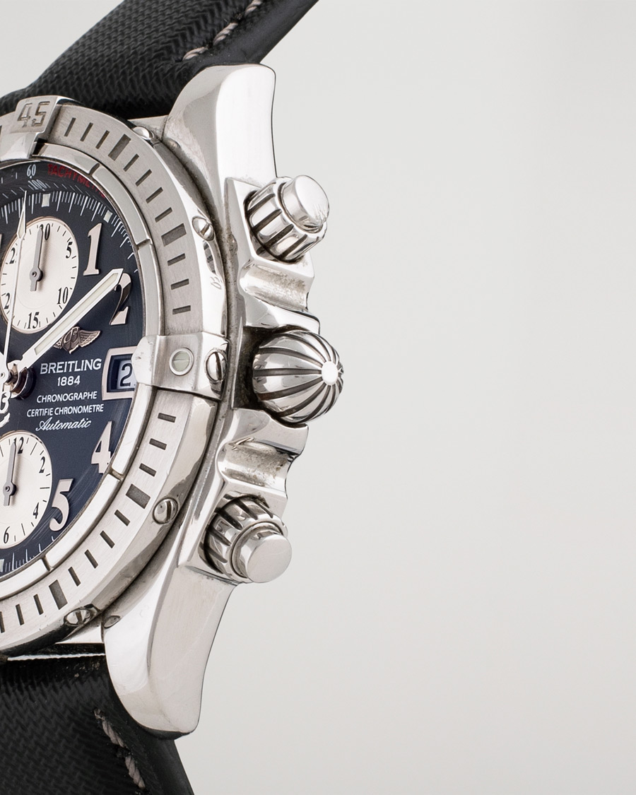 Men | Breitling Pre-Owned Chronomat Evolution A13356 Steel Grey | Breitling Pre-Owned | Chronomat Evolution A13356 Steel Grey