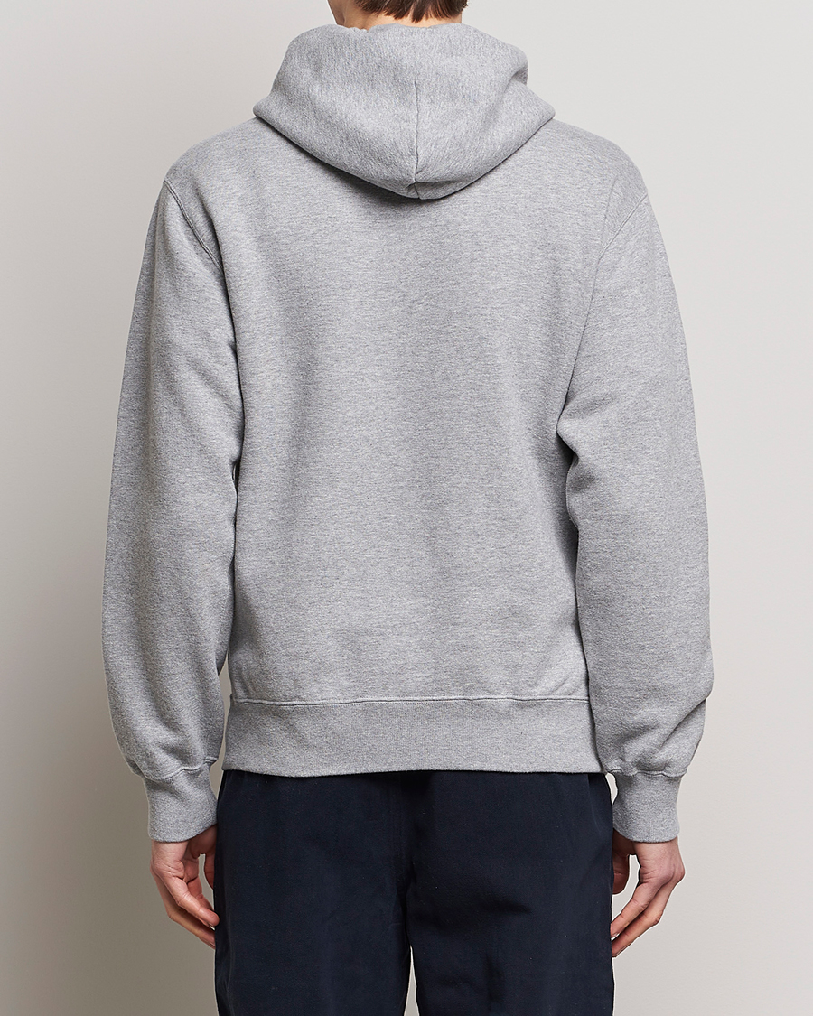 Men | Sweaters & Knitwear | BEAMS PLUS | Japanese Cotton Hoodie Heather Grey
