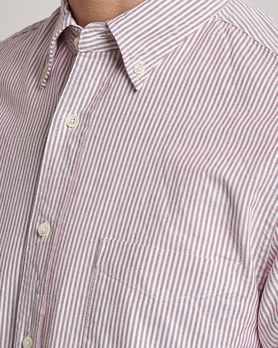Men | Shirts | BEAMS PLUS | Oxford Button Down Shirt Wine
