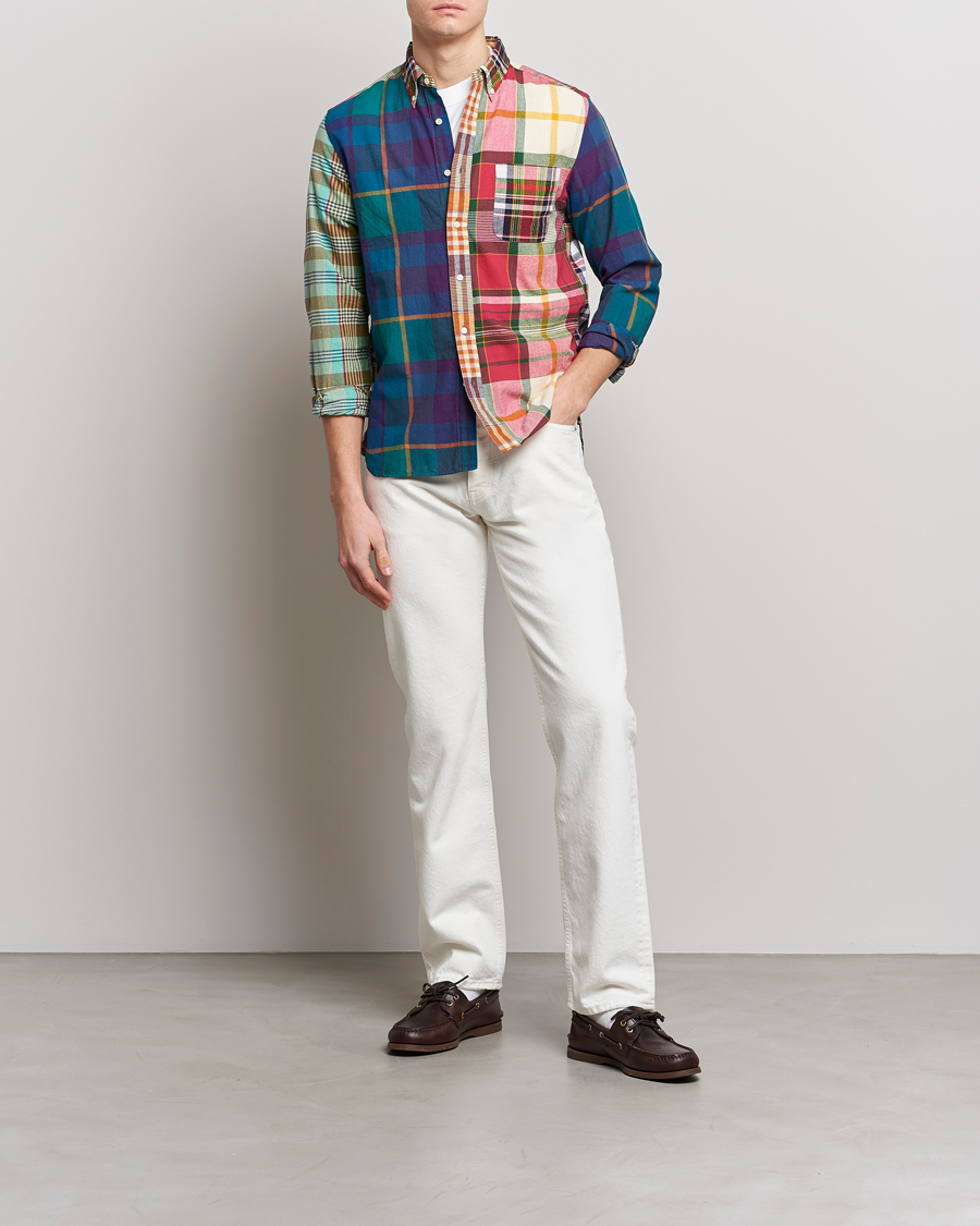 Men | Shirts | BEAMS PLUS | Indian Madras Button Down Shirt Multicolor