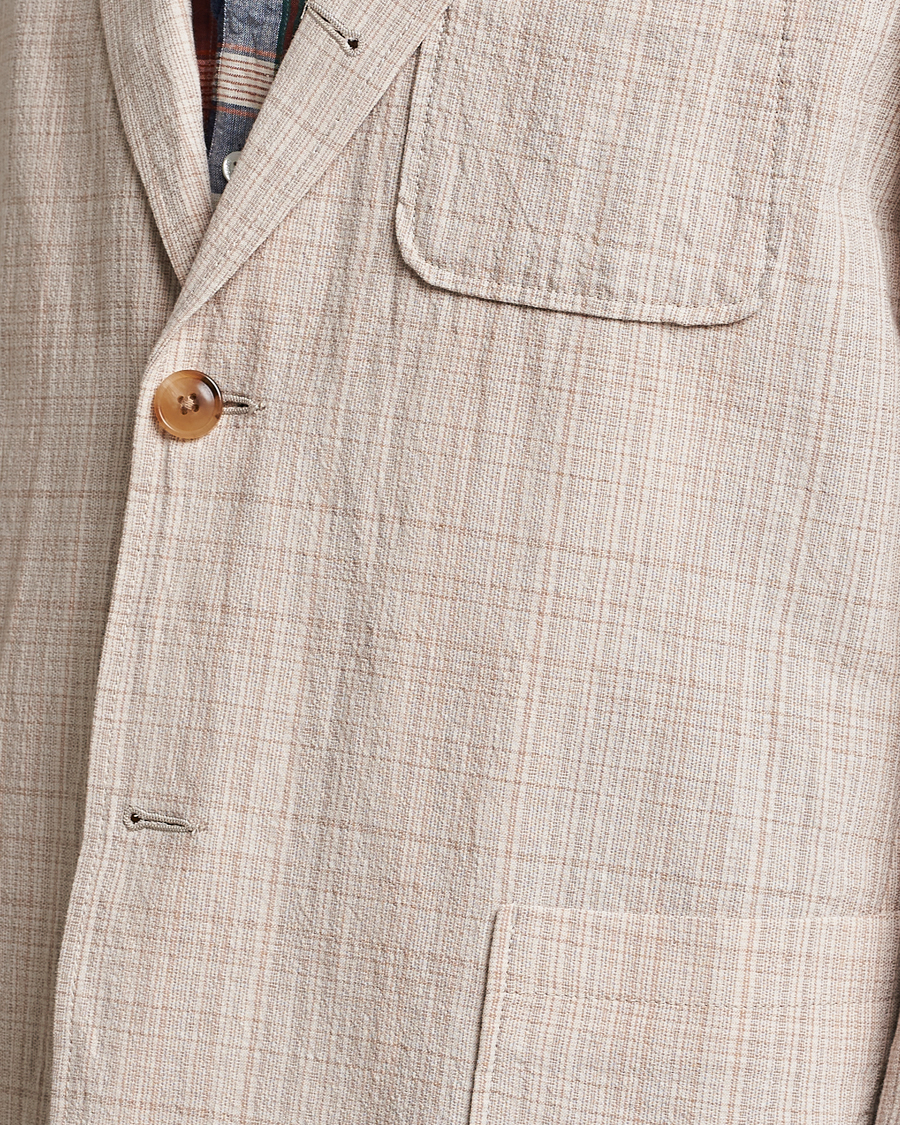 Men | Blazers | BEAMS PLUS | Cotton/Linen Comfort Jacket Natural