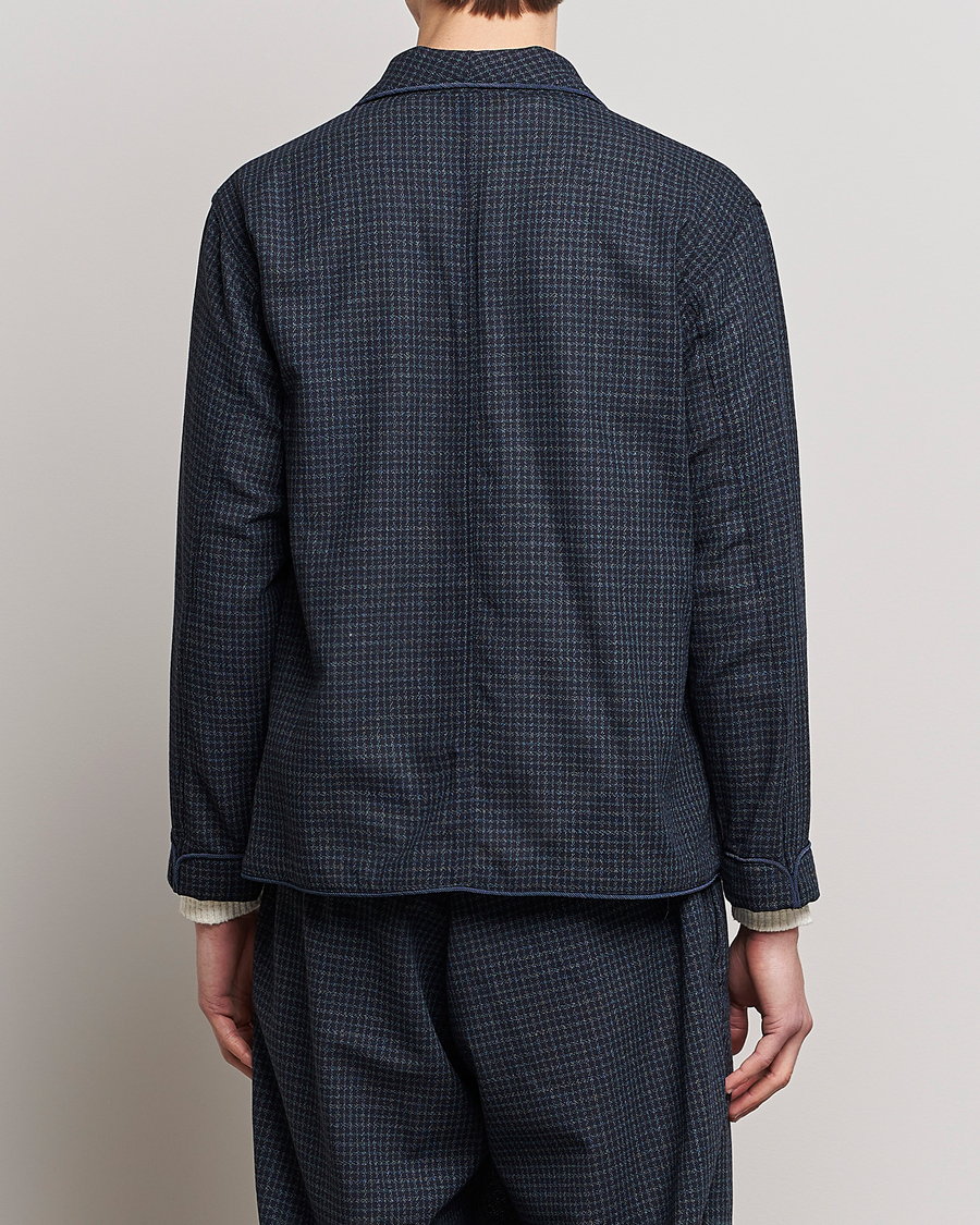 Men | Blazers | BEAMS PLUS | Panama Smoking Jacket Navy