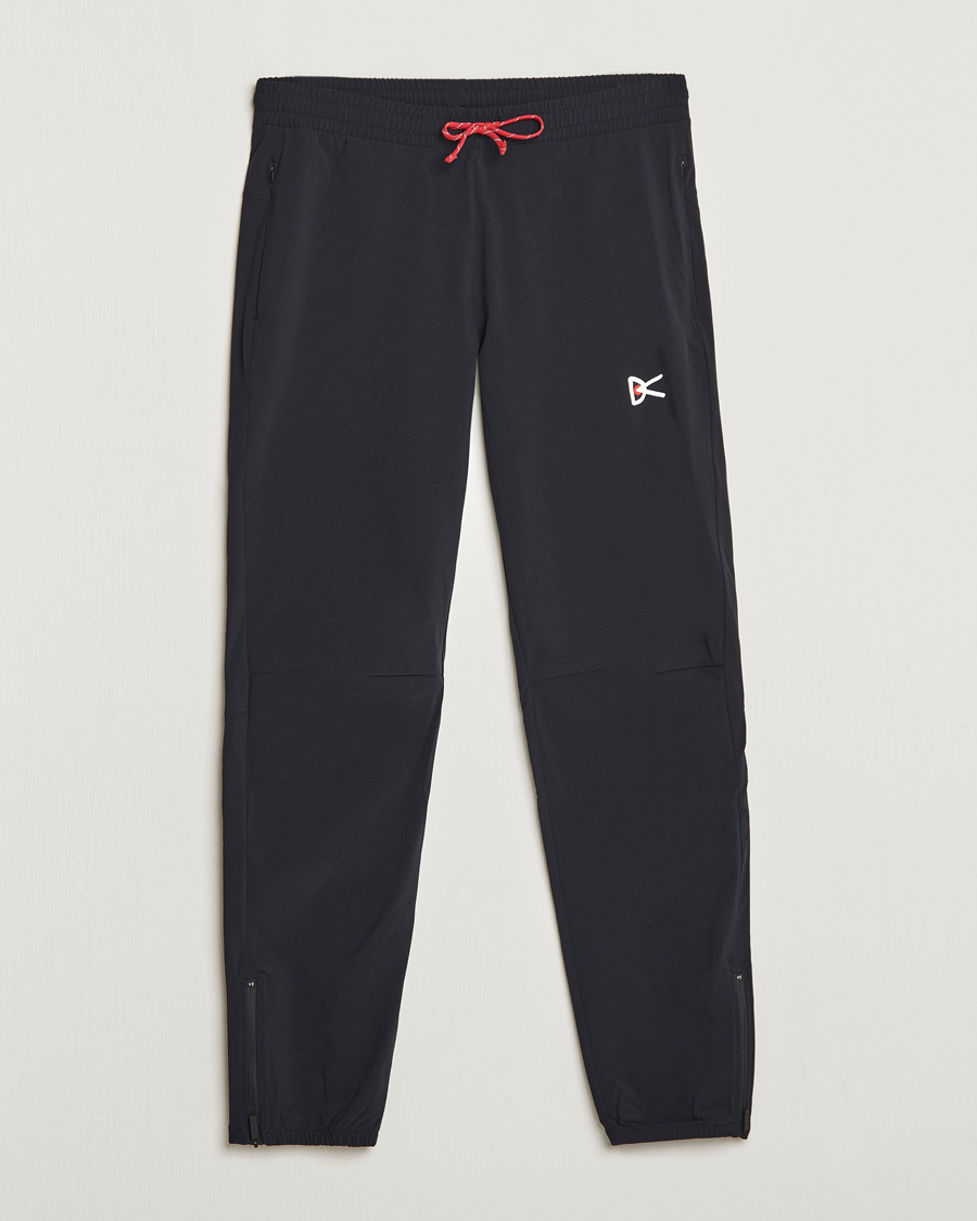 Men | Trousers | District Vision | Zanzie Trackpants Black