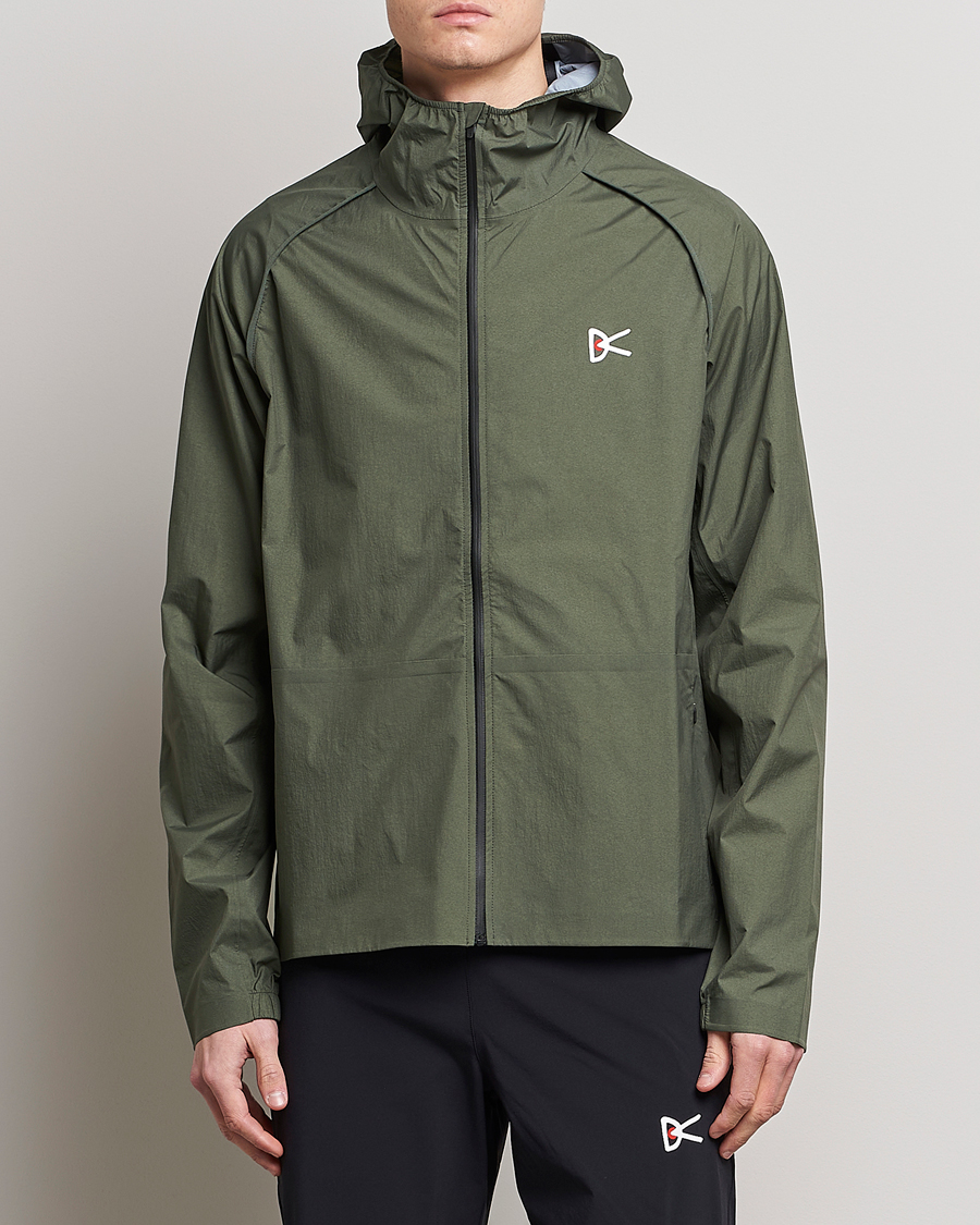 Men | Minimalistic jackets | District Vision | Max 3-Layer Shell Jacket Sage