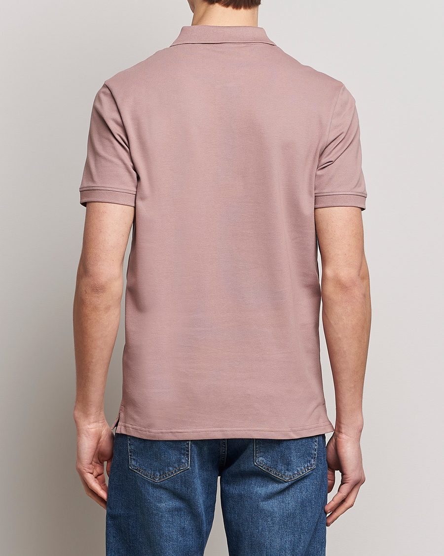 Men | Polo Shirts | Lyle & Scott | Plain Pique Polo Hutton Pink