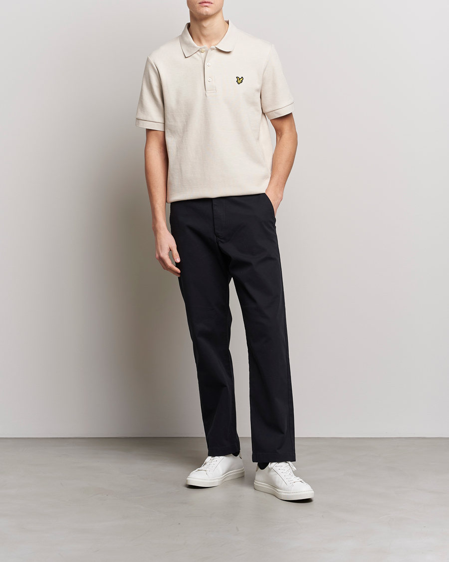Men | Polo Shirts | Lyle & Scott | Cuffed Pique Polo Cove