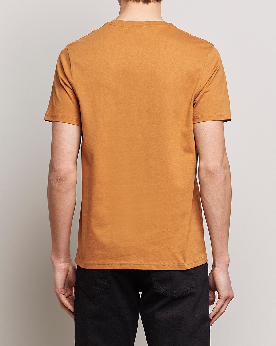 Men | T-Shirts | Lyle & Scott | Crew Neck Organic Cotton Tee Salt Burne