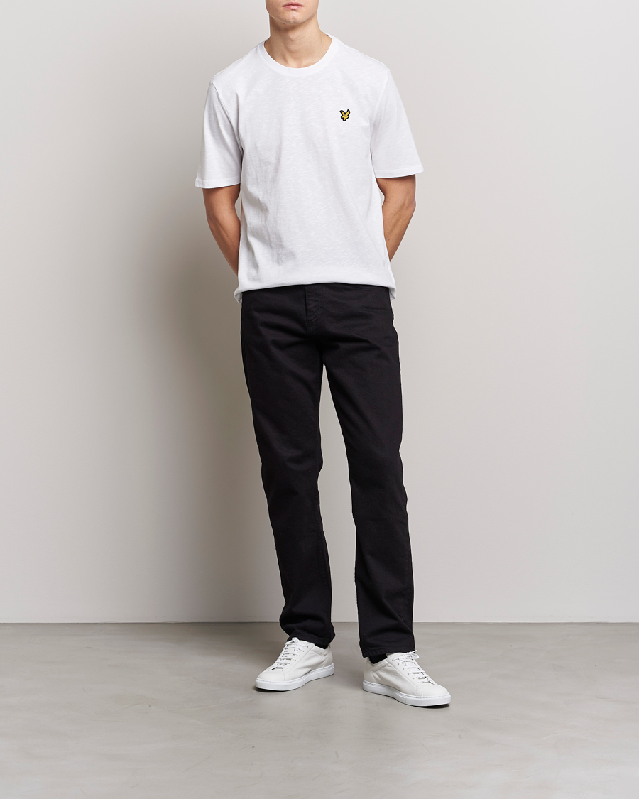 Men | T-Shirts | Lyle & Scott | Slub T-Shirt White