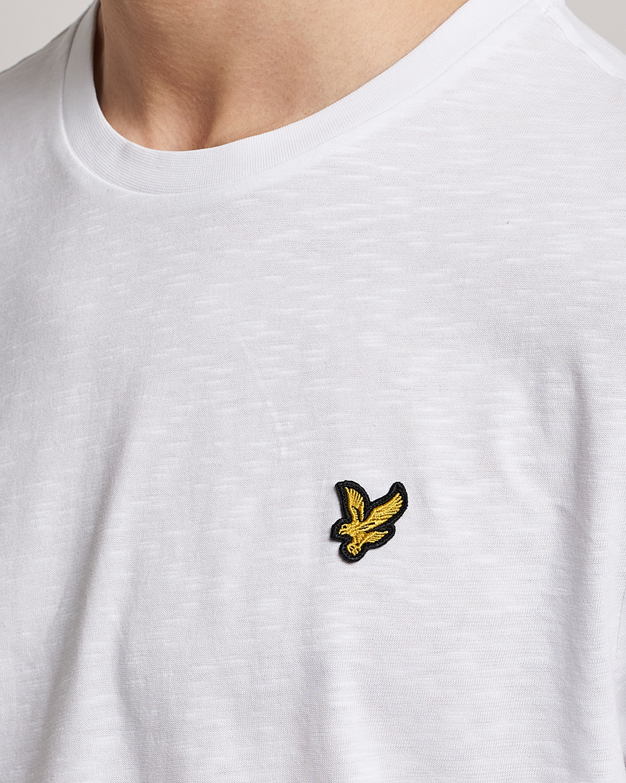 Men | T-Shirts | Lyle & Scott | Slub T-Shirt White