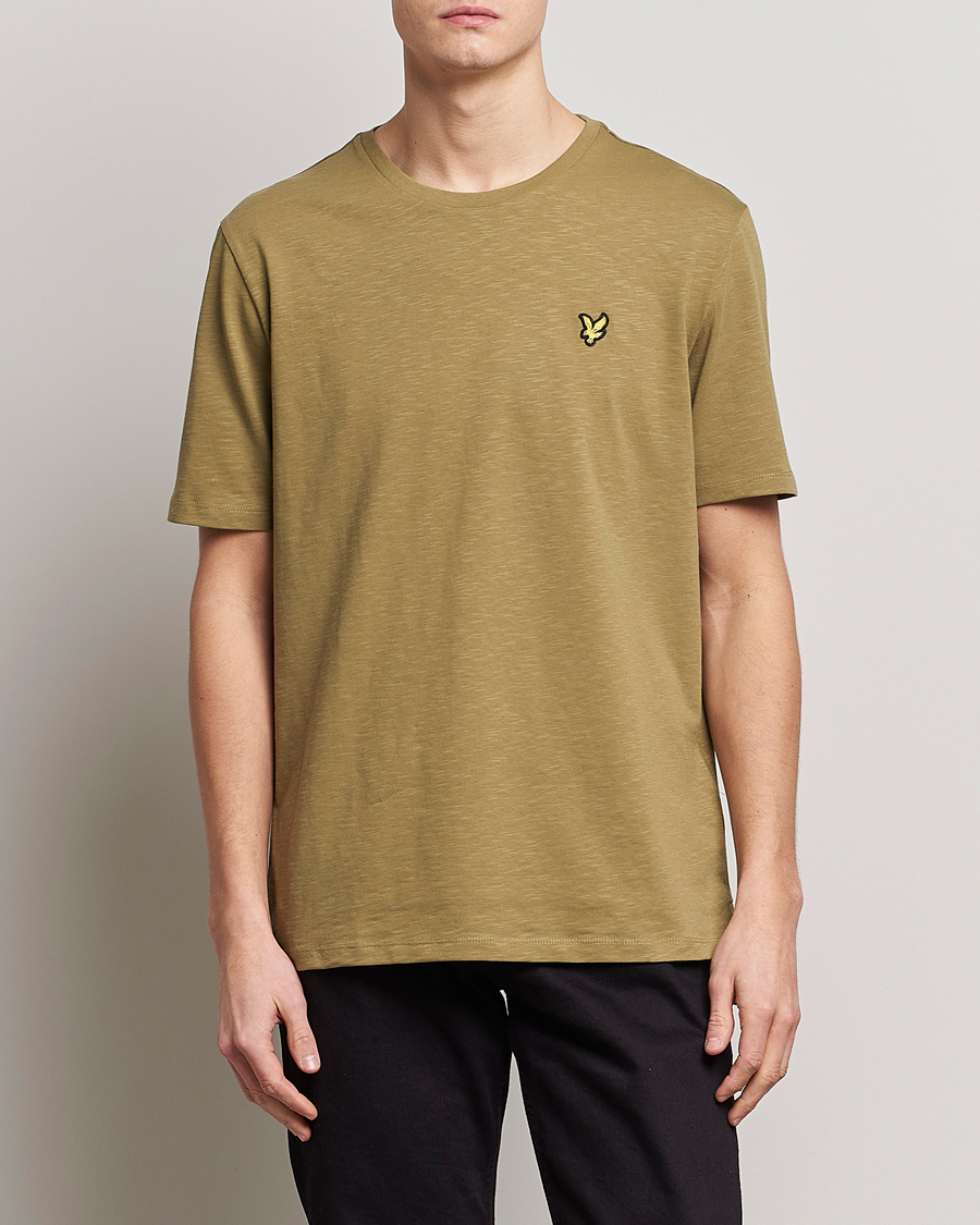 Men | T-Shirts | Lyle & Scott | Slub T-Shirt Sea Weed