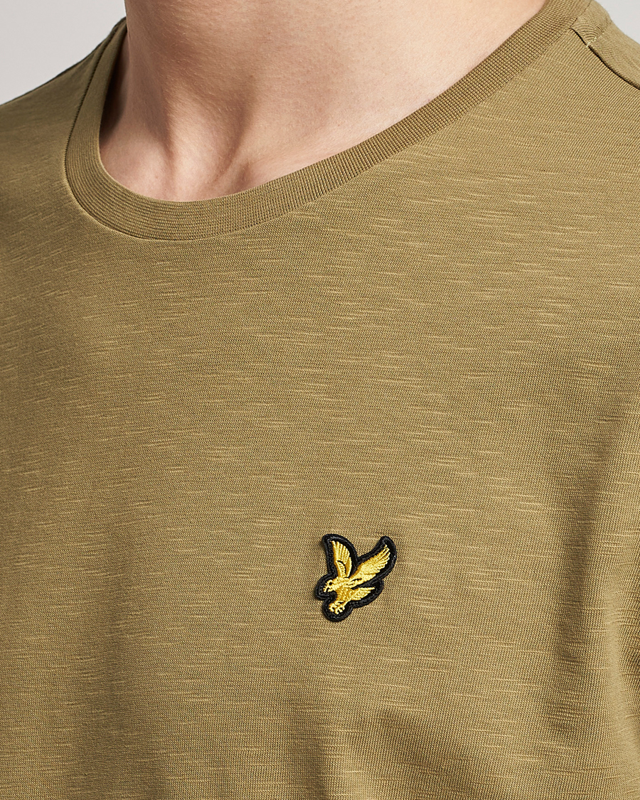 Men | T-Shirts | Lyle & Scott | Slub T-Shirt Sea Weed