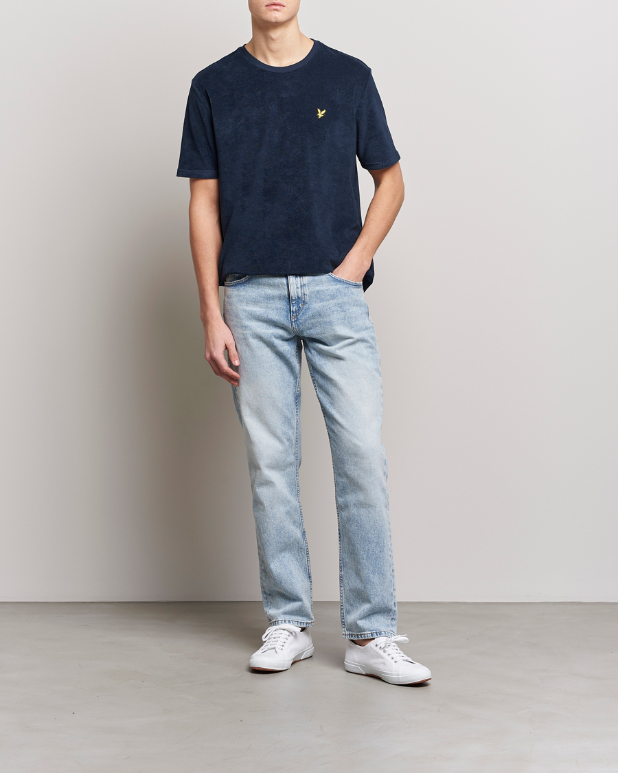 Men | T-Shirts | Lyle & Scott | Terry T-Shirt Dark Navy