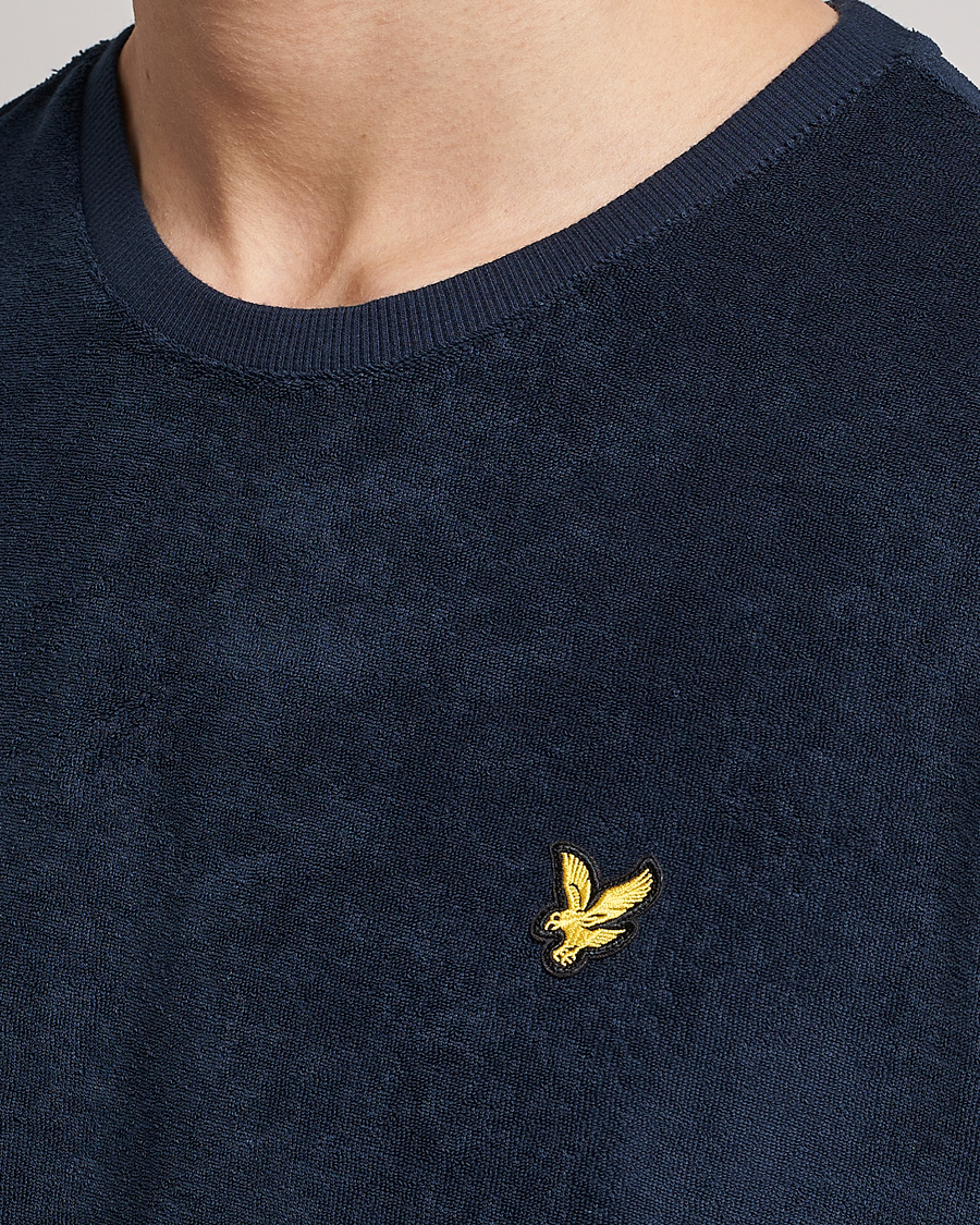 Men | T-Shirts | Lyle & Scott | Terry T-Shirt Dark Navy