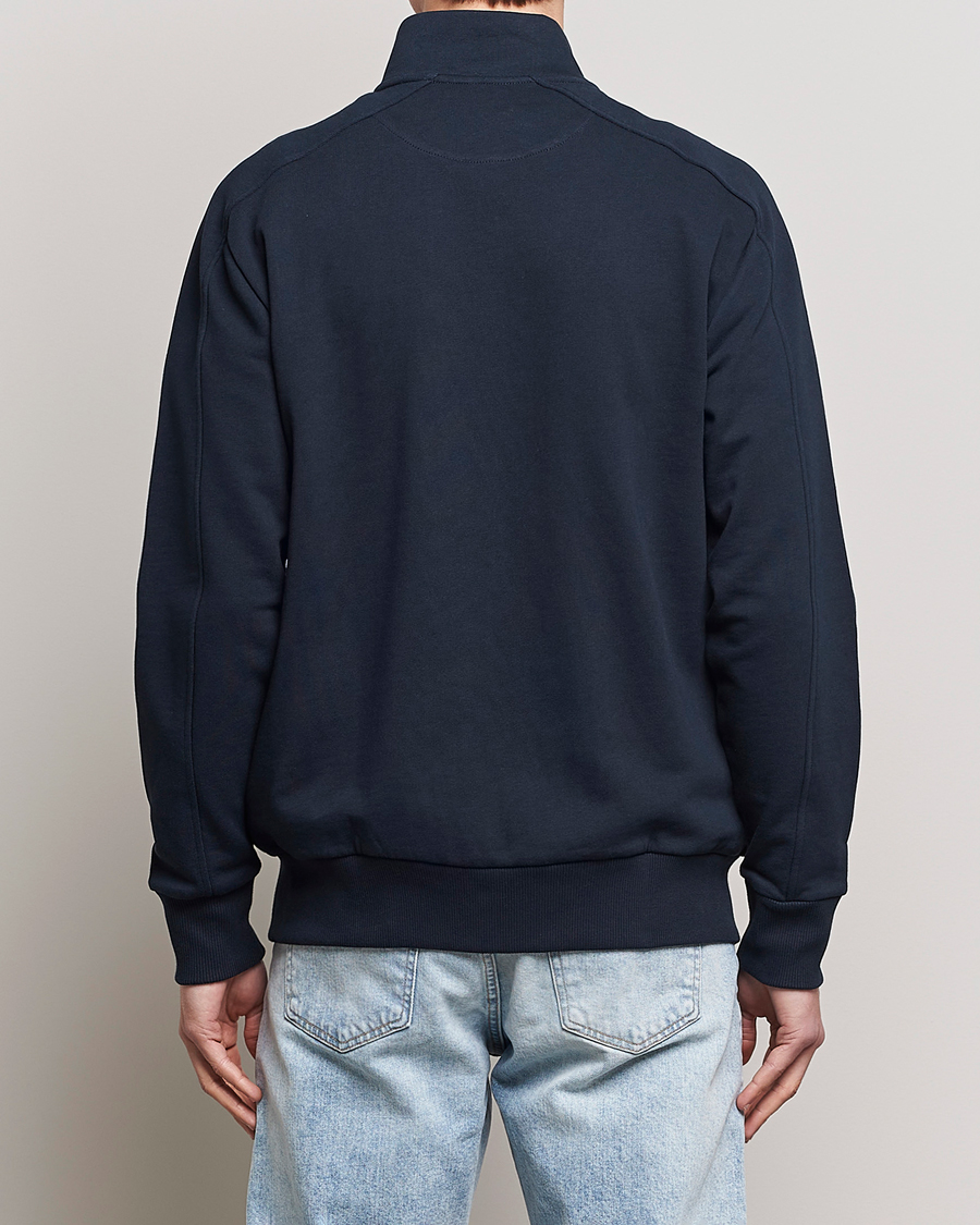 Men | Sweaters & Knitwear | Lyle & Scott | Track Full Zip Sweater Dark Navy