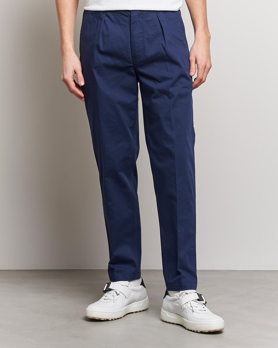 Men | Trousers | RLX Ralph Lauren | Tailored Fit Golf Pants Refined Navy