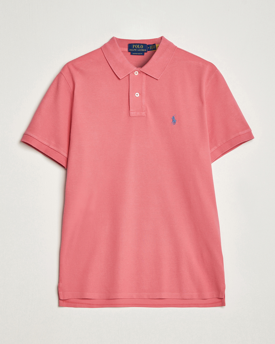 Men | Polo Shirts | Polo Ralph Lauren | Custom Slim Fit Polo Red Sky