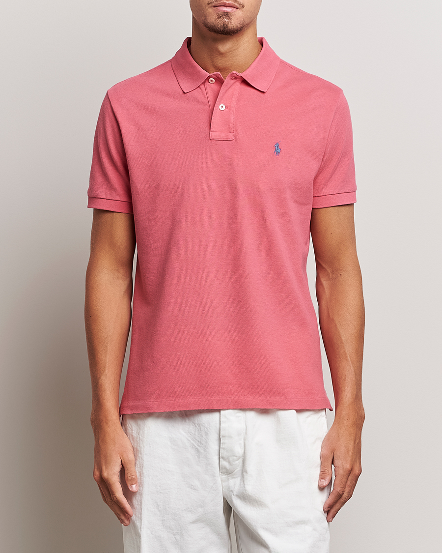 Men | Polo Shirts | Polo Ralph Lauren | Custom Slim Fit Polo Red Sky