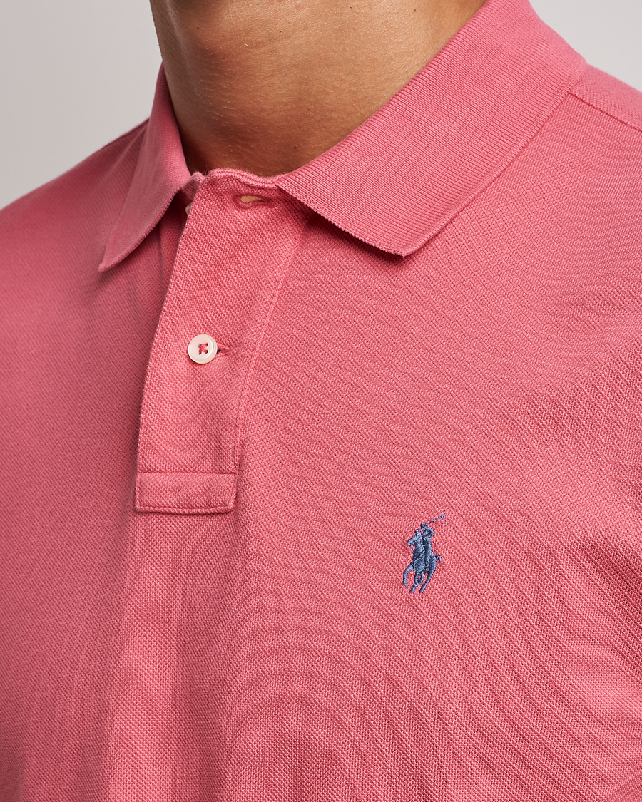 Men | Polo Shirts | Polo Ralph Lauren | Custom Slim Fit Polo Red Sky