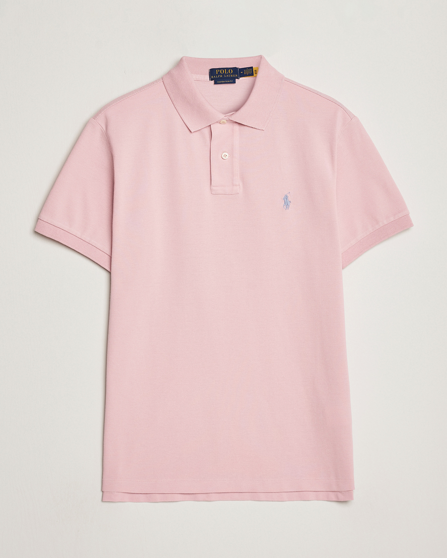 Men | Polo Shirts | Polo Ralph Lauren | Custom Slim Fit Polo Chino Pink