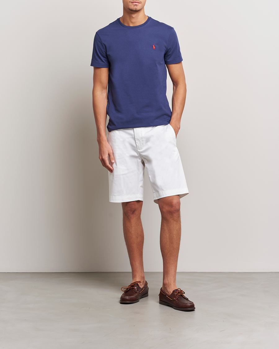 Men | T-Shirts | Polo Ralph Lauren | Crew Neck T-Shirt Boathouse Navy