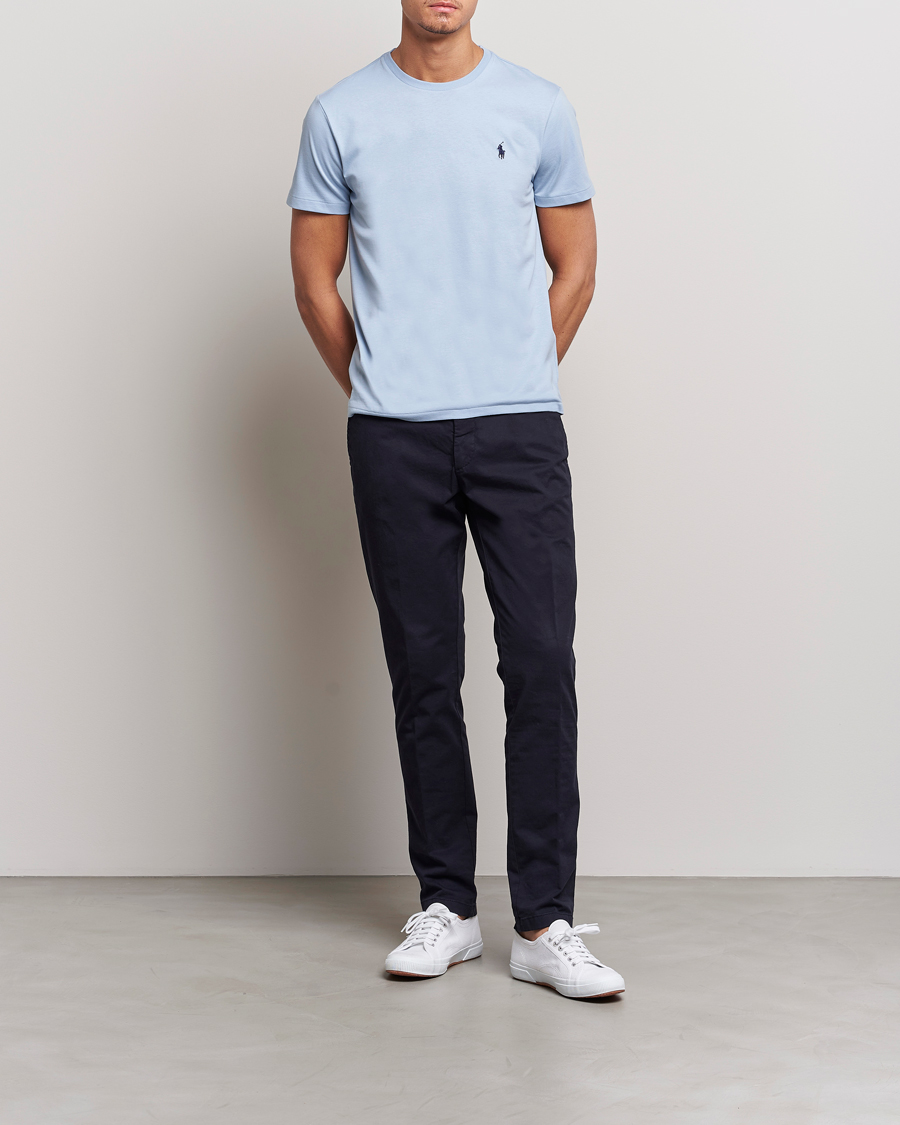 Men | T-Shirts | Polo Ralph Lauren | Crew Neck T-Shirt Estate Blue