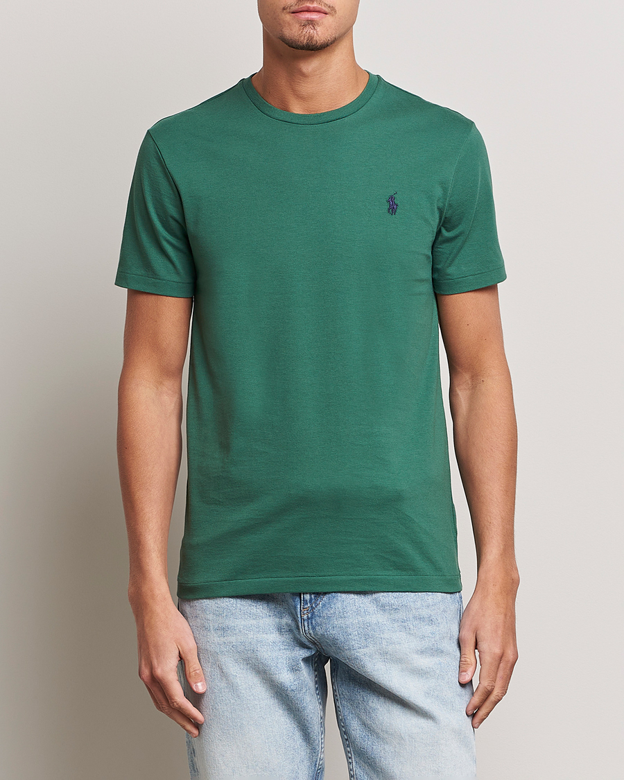 Polo Ralph Lauren Crew Neck T-Shirt Washed Forest at CareOfCarl.com