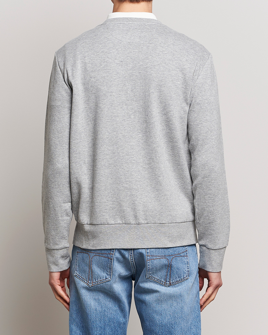 Men | Sweaters & Knitwear | Polo Ralph Lauren | Double Knitted Jersey Sweatshirt Andover Heather