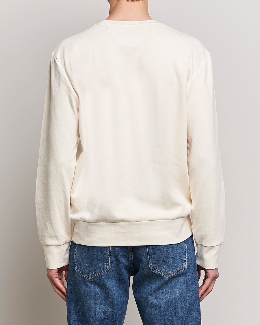 Men | Sweaters & Knitwear | Polo Ralph Lauren | Double Knitted Jersey Sweatshirt Guide Cream