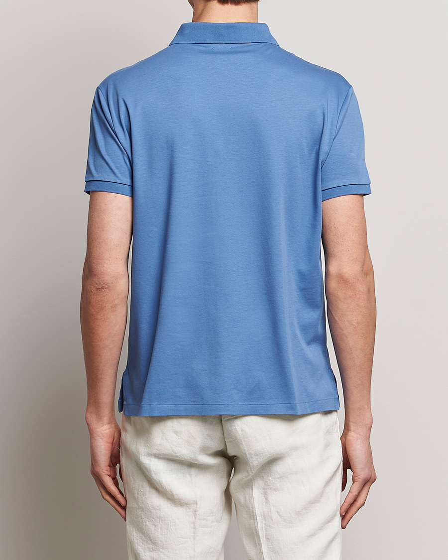 Men | Polo Shirts | Polo Ralph Lauren | Luxury Pima Cotton Polo French Blue