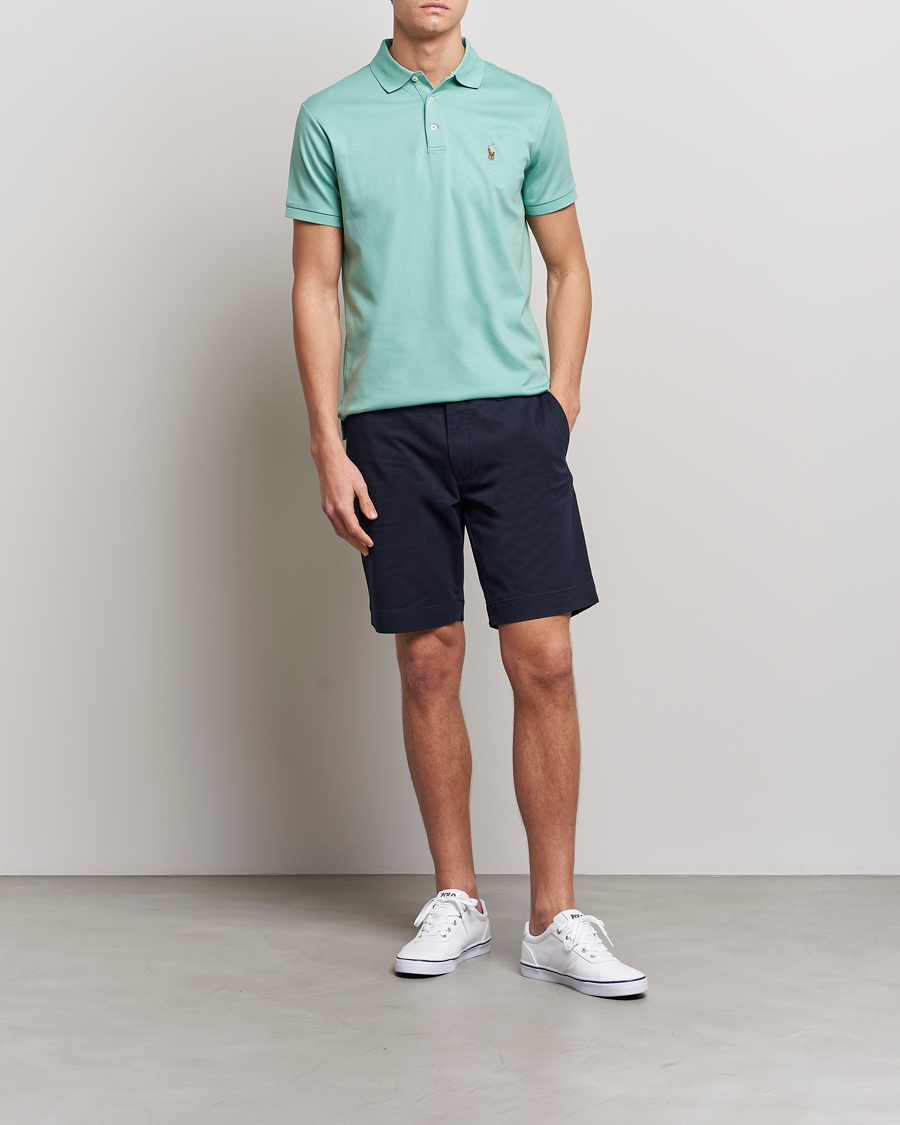 Men | Polo Shirts | Polo Ralph Lauren | Luxury Pima Cotton Polo Essex Green