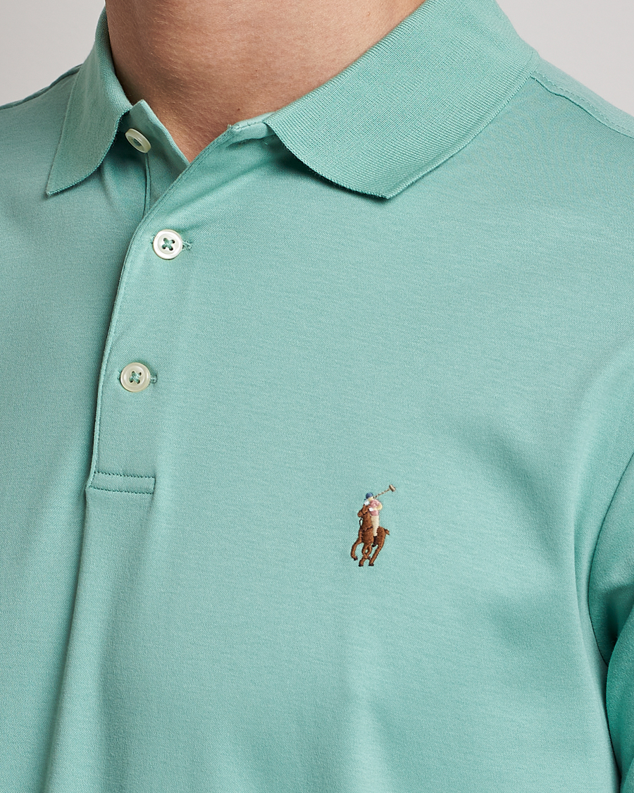 Men | Polo Shirts | Polo Ralph Lauren | Luxury Pima Cotton Polo Essex Green