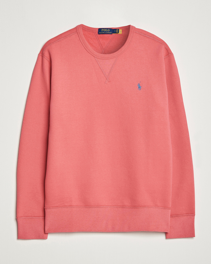 Men | Sweaters & Knitwear | Polo Ralph Lauren | Crew Neck Sweatshirt Red Sky