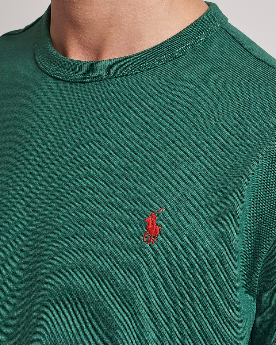 Men | T-Shirts | Polo Ralph Lauren | Heavyweight Crew Neck T-Shirt Washed Forest