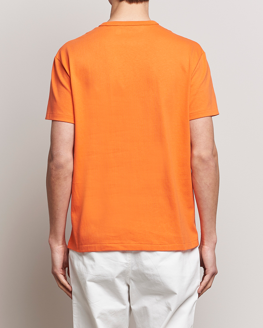 Men | T-Shirts | Polo Ralph Lauren | Heavyweight Crew Neck T-Shirt Orange