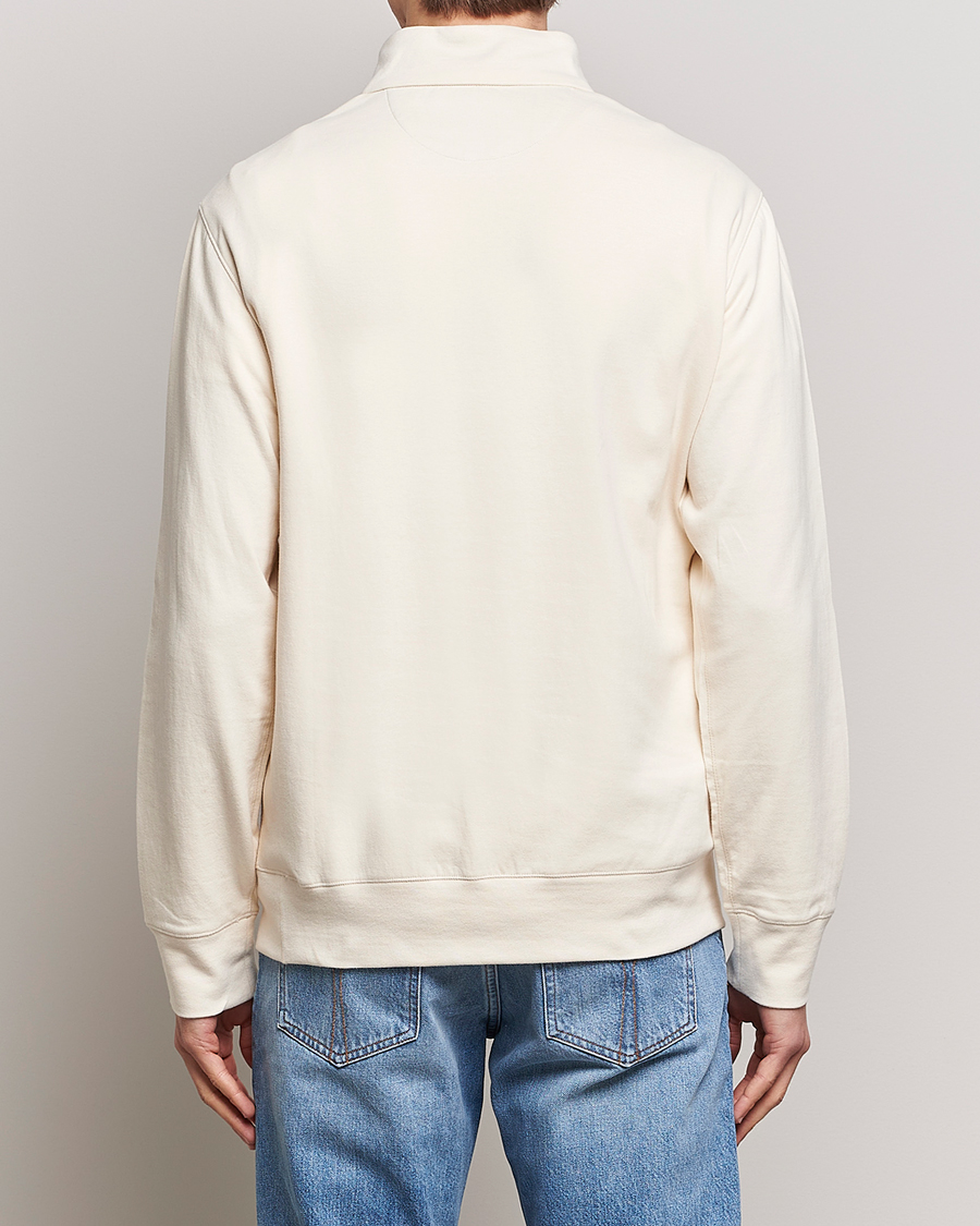 Men | Sweaters & Knitwear | Polo Ralph Lauren | Tech Double Knit Half Zip Guide Cream