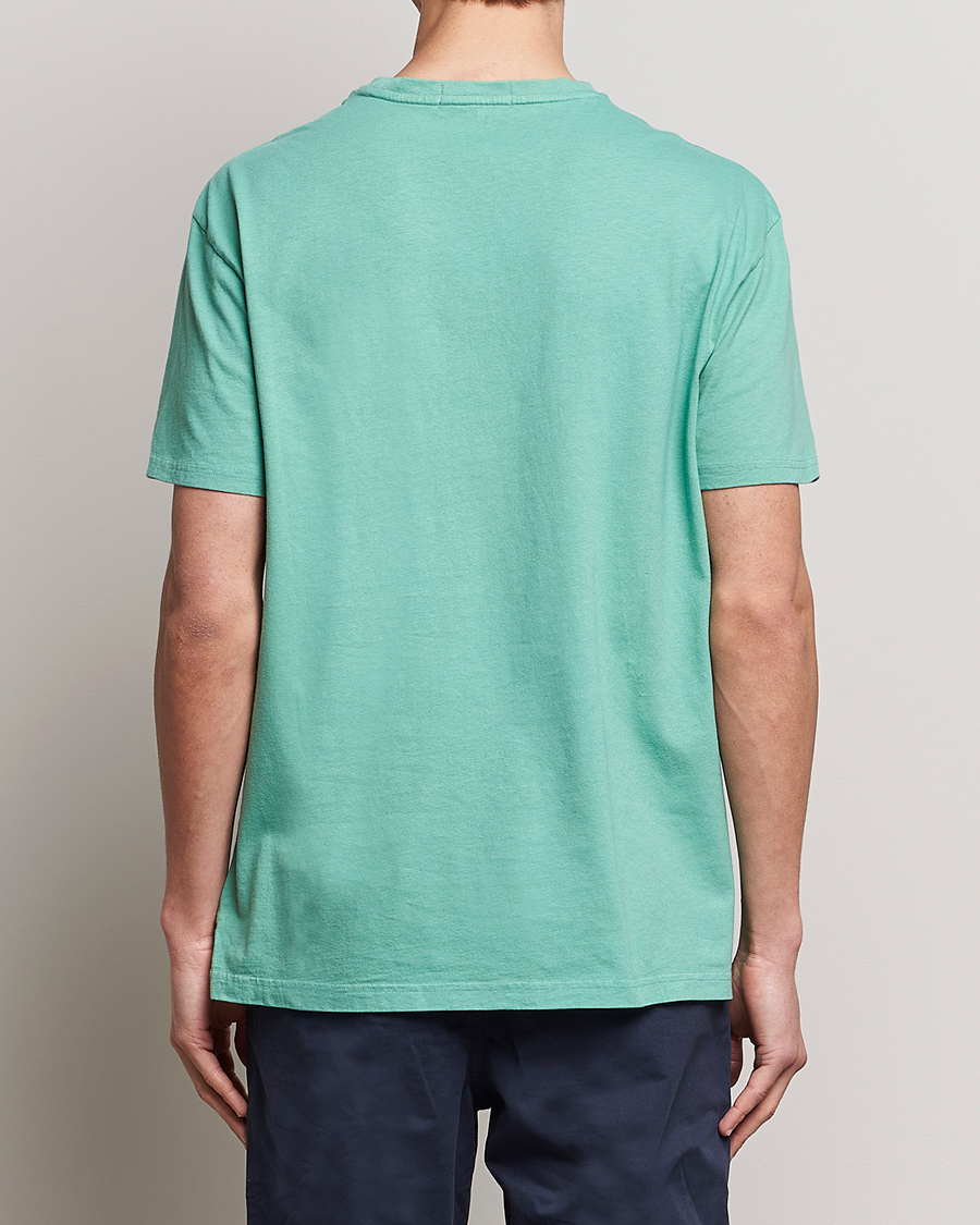 Men | T-Shirts | Polo Ralph Lauren | Cotton/Linen Crew Neck T-Shirt Essex Green