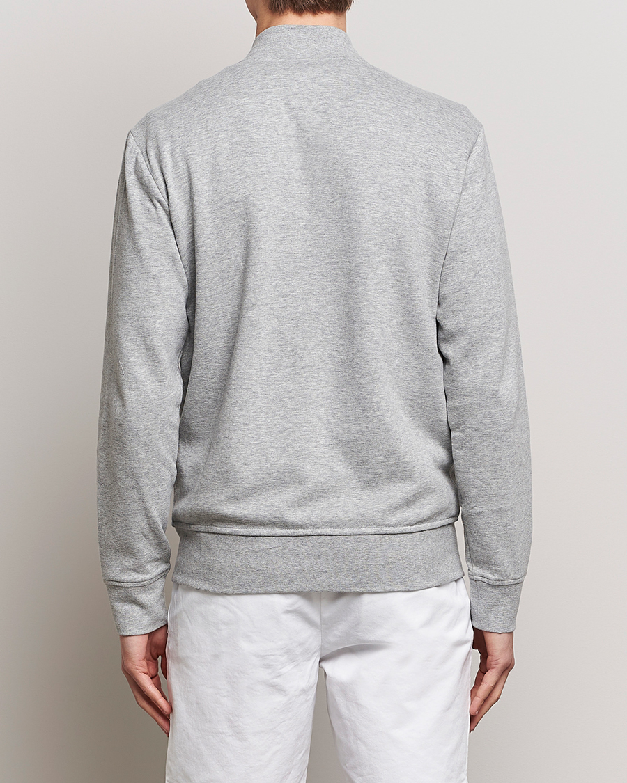 Men | Sweaters & Knitwear | Polo Ralph Lauren | Double Knit Full-Zip Sweater Andover Heather