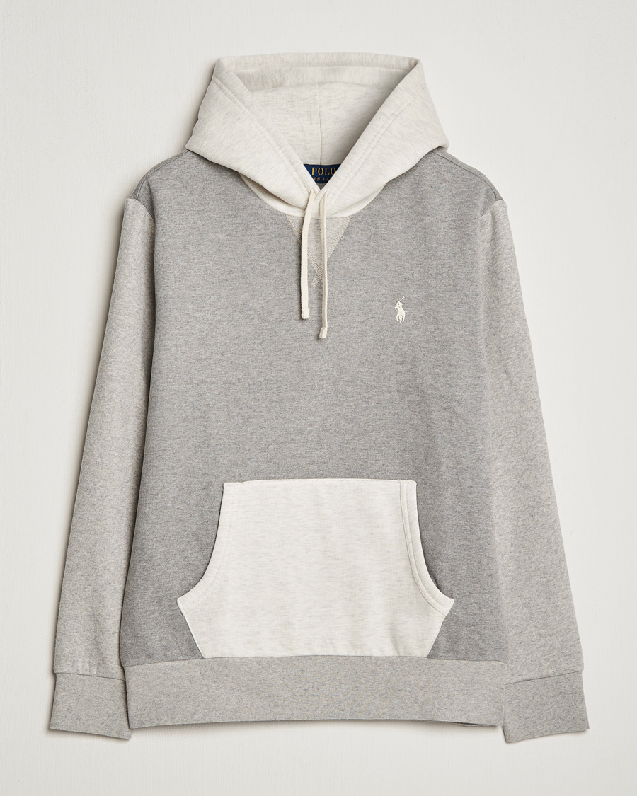 Men | Hooded Sweatshirts | Polo Ralph Lauren | RL Fleece Colorblocked Hoodie Heather Multi