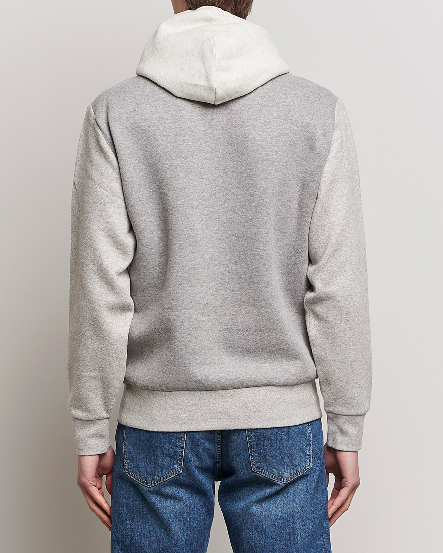 Men | Sweaters & Knitwear | Polo Ralph Lauren | RL Fleece Colorblocked Hoodie Heather Multi