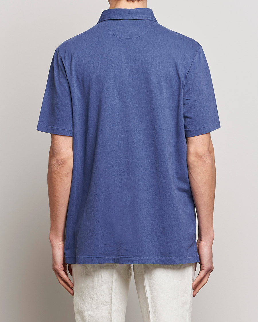 Men | Polo Shirts | Polo Ralph Lauren | Cotton/Linen Polo Boathouse Navy