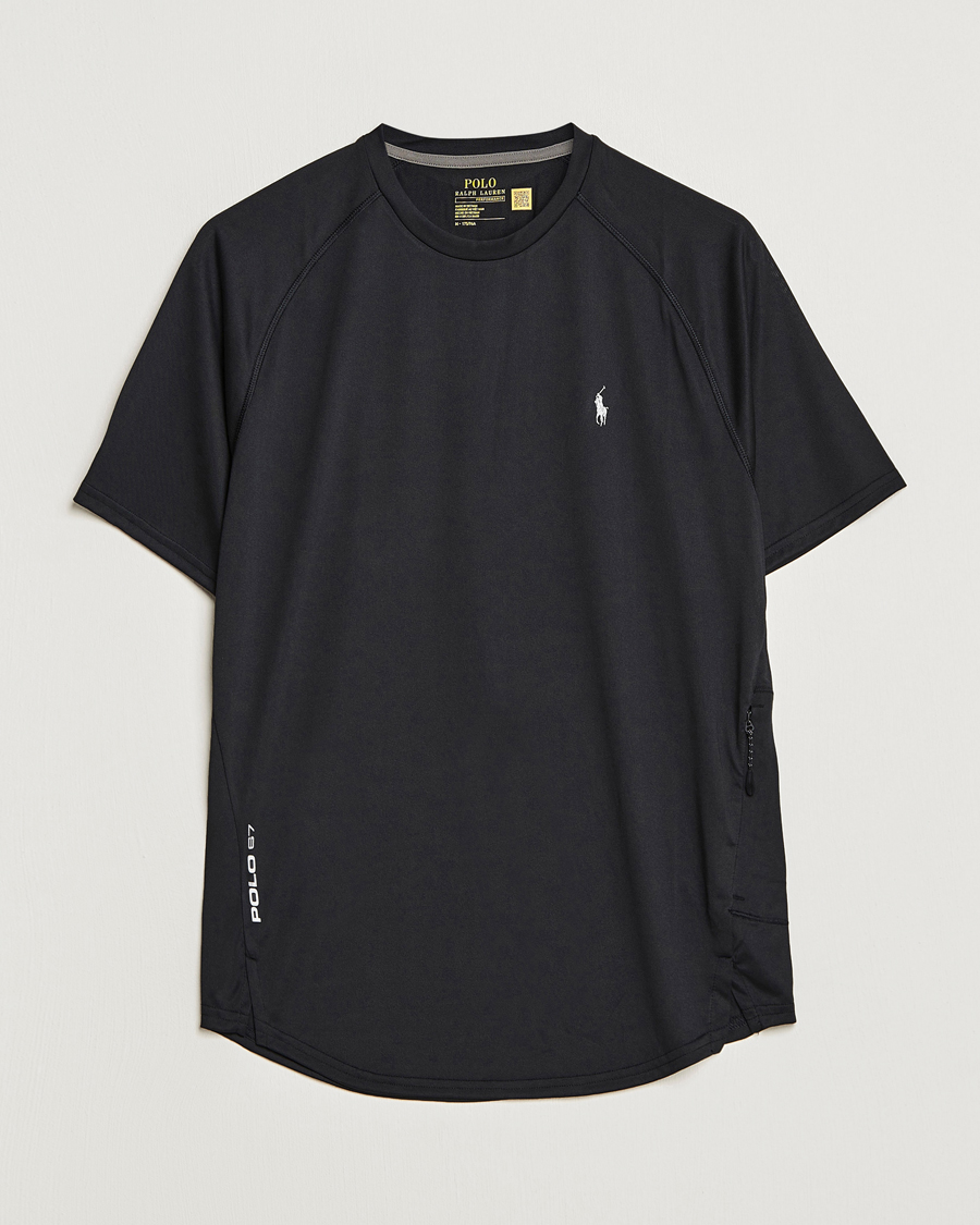 Men | T-Shirts | Polo Ralph Lauren | Performance Jersey Crew Neck T-Shirt Black
