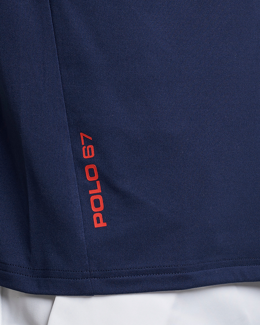 Men | Sweaters & Knitwear | Polo Ralph Lauren | Performance Jersey Half-Zip Newport Navy